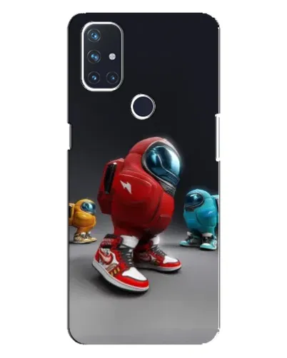 Чехол для OnePlus Nord 10 5G с картинкой «Among Us — 3D стиль»