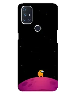 Чехол для OnePlus Nord 10 5G с картинкой «Одинокий герой на планете»