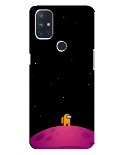 Чехол для OnePlus Nord 10 5G с картинкой «Одинокий герой на планете»