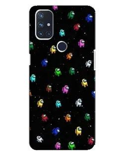 Чехол для OnePlus Nord 10 5G с картинкой «Экипаж Among Us»