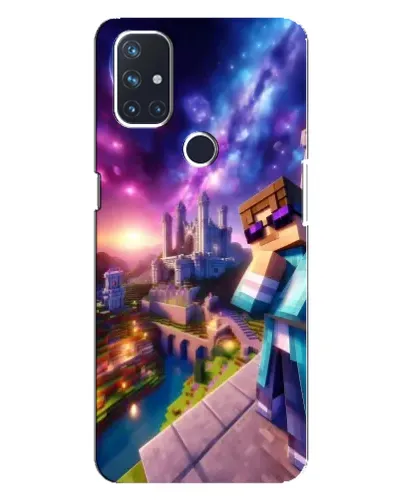 Чехол для OnePlus Nord 10 5G с картинкой «Стив и космос»