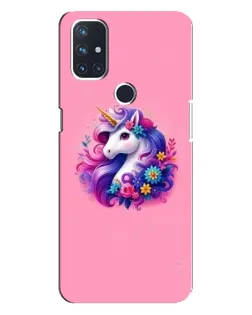 Чехол для OnePlus Nord 10 5G с картинкой «Сказочный единорог»