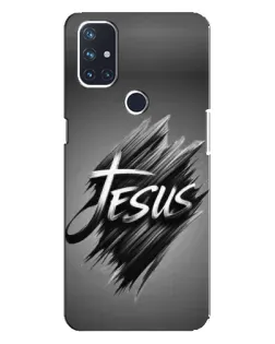 Чехол для OnePlus Nord 10 5G с картинкой «Надпись Jesus Graffiti»