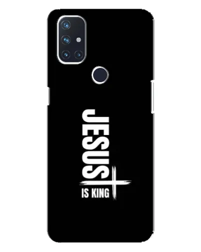 Чехол для OnePlus Nord 10 5G с картинкой «Вертикаль веры Jesus»