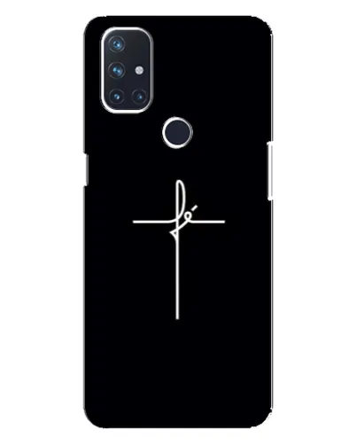 Чехол для OnePlus Nord 10 5G с картинкой «Тонкий крест» Чехол для OnePlus Nord 10 5G с картинкой «Тонкий крест»