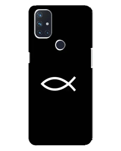 Чехол для OnePlus Nord 10 5G с картинкой «Символ рыбы Jesus» Чехол для OnePlus Nord 10 5G с картинкой «Символ рыбы Jesus»