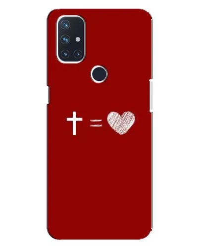 Чехол для OnePlus Nord 10 5G с картинкой «Уравнение любви» Чехол для OnePlus Nord 10 5G с картинкой «Уравнение любви»