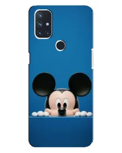 Чохол для OnePlus Nord 10 5G з картинкою «Міккі виглядає» Чохол для OnePlus Nord 10 5G з картинкою «Міккі виглядає»