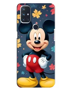 Чохол для OnePlus Nord 10 5G з картинкою «Осінній Mickey Mouse»