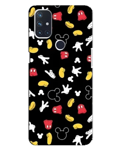 Чохол для OnePlus Nord 10 5G з картинкою «Графічний принт лапок»