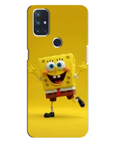 Чехол для OnePlus Nord 10 5G с картинкой «Позитивный Губка Боб»