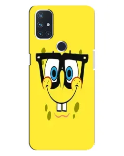 Чехол для OnePlus Nord 10 5G с картинкой «Минималистичный Спанч Боб» Чехол для OnePlus Nord 10 5G с картинкой «Минималистичный Спанч Боб»