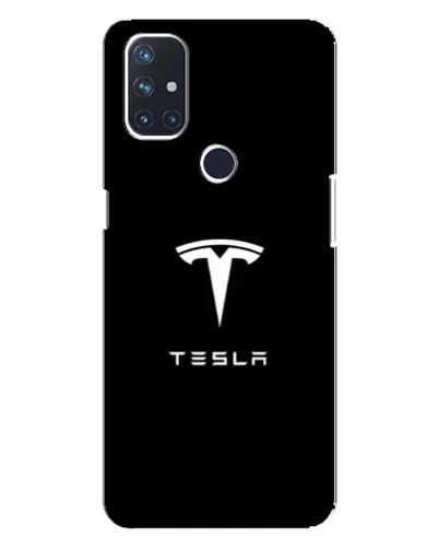 Чохол для OnePlus Nord 10 5G з картинкою «Tesla White Logo» Чохол для OnePlus Nord 10 5G з картинкою «Tesla White Logo»