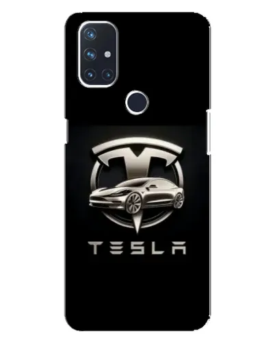 Чохол для OnePlus Nord 10 5G з картинкою «Tesla — срібне авто» Чохол для OnePlus Nord 10 5G з картинкою «Tesla — срібне авто»