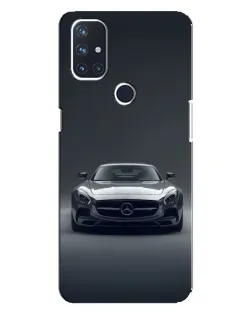 Чехол для OnePlus Nord 10 5G с картинкой «Mercedes на черном»