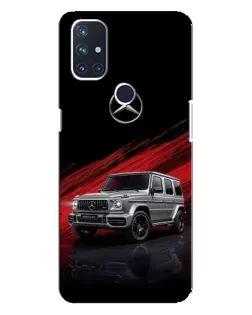 Чехол для OnePlus Nord 10 5G с картинкой «Mercedes G-Class красный»