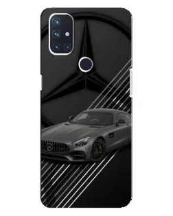 Чехол для OnePlus Nord 10 5G с картинкой «Mercedes AMG — графика»