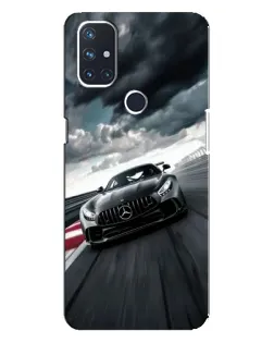 Чехол для OnePlus Nord 10 5G с картинкой «Гоночный Mercedes AMG»