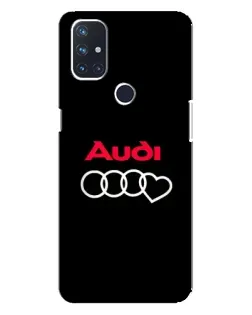 Чохол для OnePlus Nord 10 5G з картинкою «Логотип Audi Heart» Чохол для OnePlus Nord 10 5G з картинкою «Логотип Audi Heart»