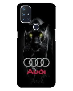 Чохол для OnePlus Nord 10 5G з картинкою «Пантера та Audi»