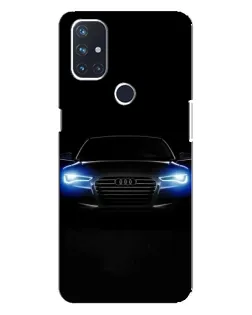 Чохол для OnePlus Nord 10 5G з картинкою «Audi в неоні»