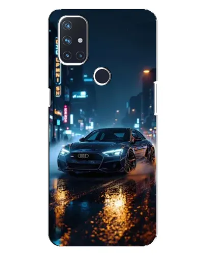Чохол для OnePlus Nord 10 5G з картинкою «Нічне місто та Audi» Чохол для OnePlus Nord 10 5G з картинкою «Нічне місто та Audi»