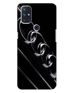 Чохол для OnePlus Nord 10 5G з картинкою «Audi — абстрактні кільця»