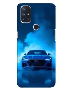 Чохол для OnePlus Nord 10 5G з картинкою «Audi — блакитна енергія»