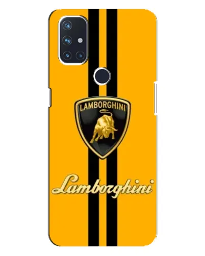 Чохол для OnePlus Nord 10 5G з картинкою «Lamborghini Stripe жовтий» Чохол для OnePlus Nord 10 5G з картинкою «Lamborghini Stripe жовтий»