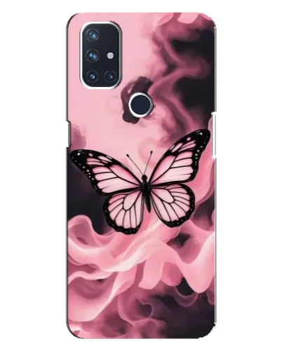 Чехол для OnePlus Nord 10 5G с картинкой «Бабочка в дыму» Чехол для OnePlus Nord 10 5G с картинкой «Бабочка в дыму»
