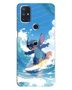 Чохол для OnePlus Nord 10 5G з картинкою «Стіч на хвилі» Чохол для OnePlus Nord 10 5G з картинкою «Стіч на хвилі»