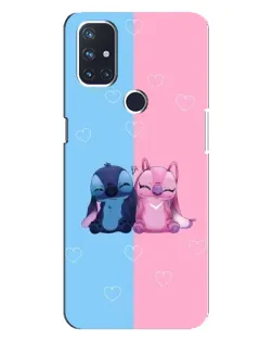 Чохол для OnePlus Nord 10 5G з картинкою «Stitch та Angel Love» Чохол для OnePlus Nord 10 5G з картинкою «Stitch та Angel Love»