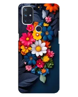 Чехол для OnePlus Nord 10 5G с картинкой «Цветочная феерия»