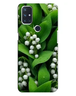 Чехол для OnePlus Nord 10 5G с картинкой «Ландыши в зелени»
