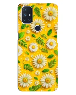 Чехол для OnePlus Nord 10 5G с картинкой «Ромашковое солнце»