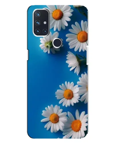 Чехол для OnePlus Nord 10 5G с картинкой «Белоснежные маргаритки»