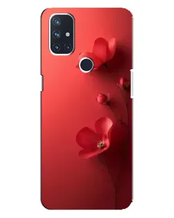 Чехол для OnePlus Nord 10 5G с картинкой «Маковые соцветия»