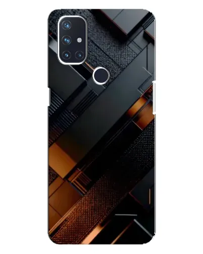 Чехол для OnePlus Nord 10 5G с картинкой «Черные геометрические блоки» Чехол для OnePlus Nord 10 5G с картинкой «Черные геометрические блоки»