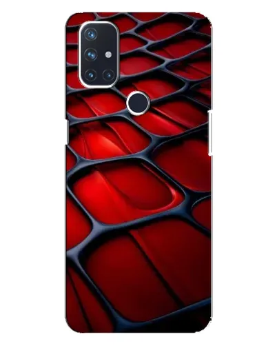 Чехол для OnePlus Nord 10 5G с картинкой «Красная глянцевая сетка» Чехол для OnePlus Nord 10 5G с картинкой «Красная глянцевая сетка»