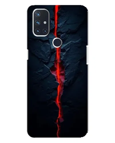 Чехол для OnePlus Nord 10 5G с картинкой «Kрасная лавовая трещина» Чехол для OnePlus Nord 10 5G с картинкой «Kрасная лавовая трещина»