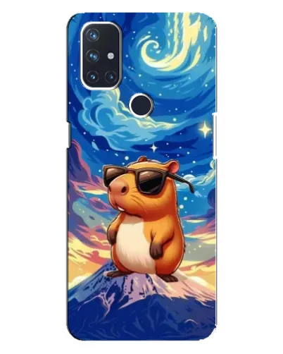 Чехол для OnePlus Nord 10 5G с картинкой «Капибара Ван Гога» Чехол для OnePlus Nord 10 5G с картинкой «Капибара Ван Гога»
