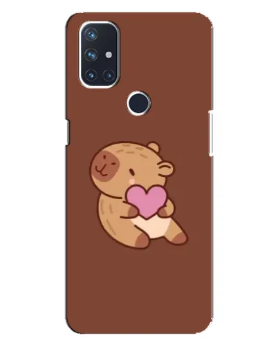 Чехол для OnePlus Nord 10 5G с картинкой «Капибара с сердцем» Чехол для OnePlus Nord 10 5G с картинкой «Капибара с сердцем»