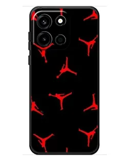 Чохол для OnePlus Turbo 6 з картинкою «Jordan Red Pattern»