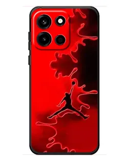 Чохол для OnePlus Turbo 6 з картинкою «Jordan Red Smoke»