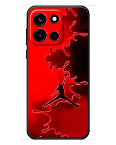 Чохол для OnePlus Turbo 6 з картинкою «Jordan Red Smoke»