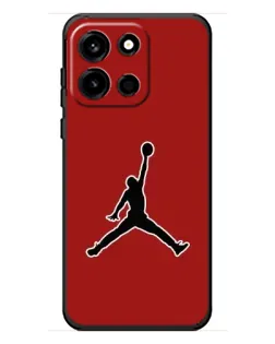 Чохол для OnePlus Turbo 6 з картинкою «Jordan Red Back»