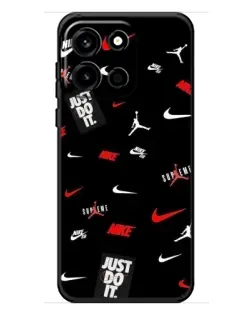 Чохол для OnePlus Turbo 6 з картинкою «Nike Mix Pattern»