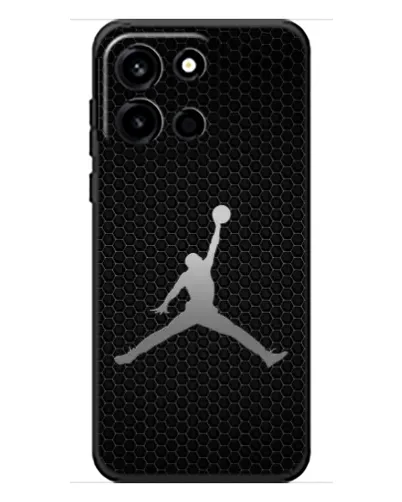Чохол для OnePlus Turbo 6 з картинкою «Jordan Dark Carbon»