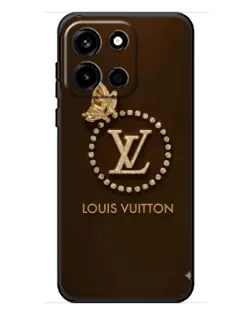 Чохол для OnePlus Turbo 6 з картинкою «LV — золота печатка»