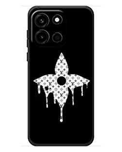 Чохол для OnePlus Turbo 6 з картинкою «Квіткова монограма»